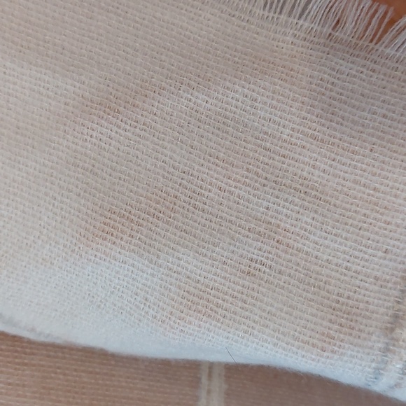 Extra Large Woven Gauze Fabric Colorblock Blanket Shawl Scarf - Picture 4 of 5